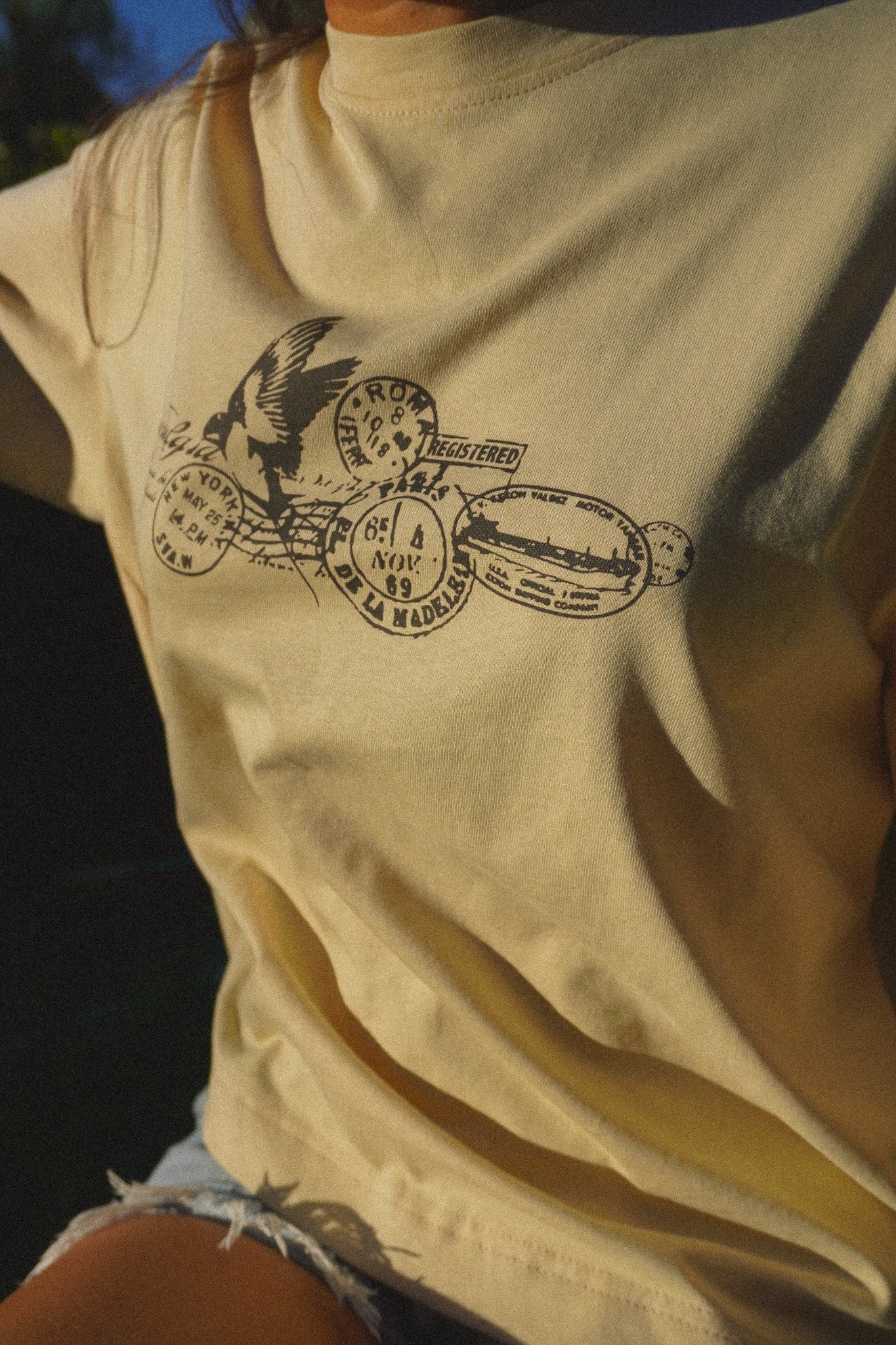 "Stamp" tee